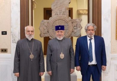 Ամենայն Հայոց Կաթողիկոսն ընդունել է Ռոբերտ Ամստերդամին