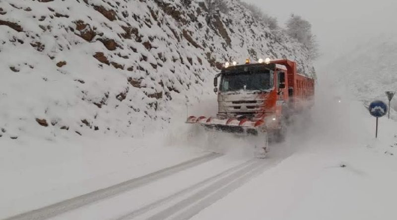 Սաստիկ բքի պատճառով Մեղրիի լեռնանցքը ժամանակավորապես փակ է կցորդով տրանսպորտային միջոցների համար