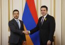 Ալեն Սիմոնյանն ընդունել է Կատարի դեսպանին