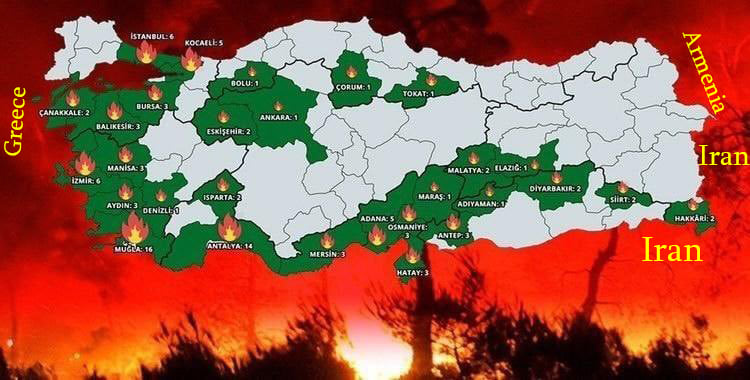 Թուրքիայի այրվող անտառները մեզնից հեռու են մոտ 1000կմ, հետևաբար դրանց բացասական հետևանքները առաջինը հենց մենք ենք զգալու